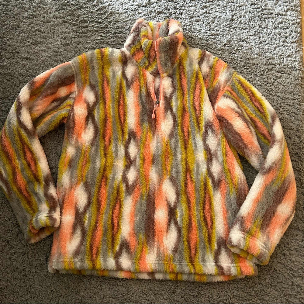Eddie Bauer Fluffy Quarter Zip